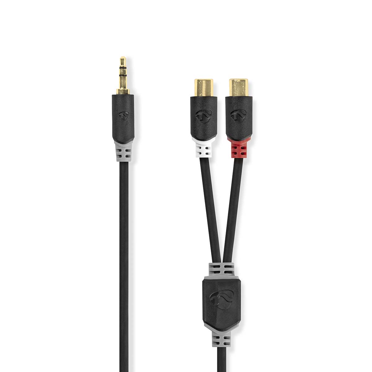 Stereo Audio Cable Mm Male X Rca Female Gold Plated M