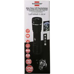 Torche LED LuxPremium Focus / Torche rechargeable avec LED CREE lumineuse