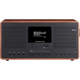 SuperConnect Stereo DAB+ / FM / Internet / Bluetooth Stereo Radio Walnut-Black