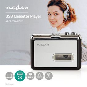 Convertisseur usb cassette-mp3 portable