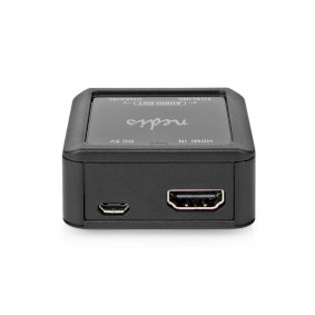 Digital Audio Converter | 1-way | Connection input: DC Power / HDMI™ Input | Connection output: 1x Coax Audio / 1x TosLink Female | eARC | Automatic | Anthracite