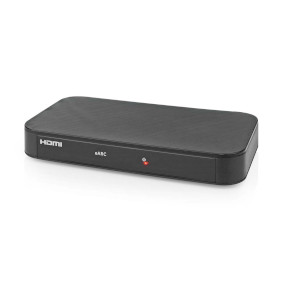 Convertidor Audio Digita | 2 vía | Interruptores: Energía DC / 1x entrada HDMI ™ | Salida de conexiones: 2x salida HDMI ™ | Automático | Antracita