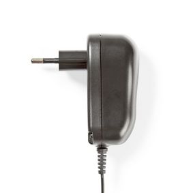 Universele AC-Stroomadapter | 12 W | 3 12 V DC | 1.80 m | 1.0 A | 6 plug(s) Zwart