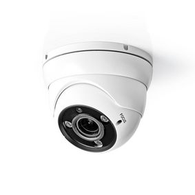 Caméra de sécurité CCTV | Full HD 1080p | Vision nocturne: 30 m | Alimentation secteur | 1/3" CMOS | Angle de vue: 96 ° | Calotte: 2.8 - 12 mm | ABS | Blanc / Noir