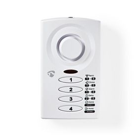Alarm Okno dveří | Napájení z baterie | 3x AAA/LR03 | 85 dB | Bílá