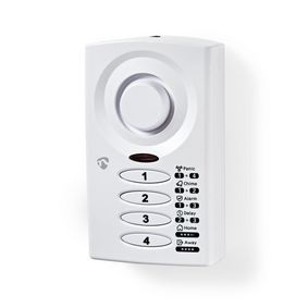 Tür-Fenster-Alarm, Batteriebetrieben, 3x AAA/LR03, 85 dB