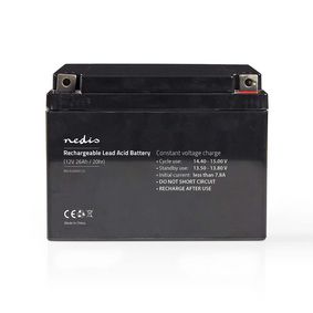Battery | Lead-Acid | Rechargeable | 12 V | 26000 mAh