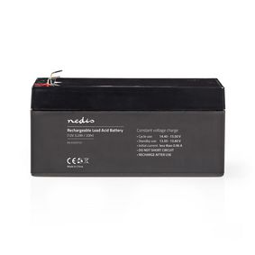 Wiederaufladbare Blei-Säure-Batterie | Bleisäure | Wiederaufladbar | 12 V | 3200 mAh