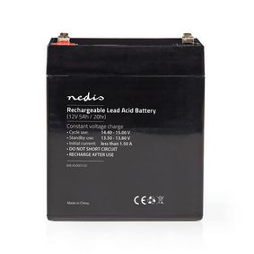 Oppladbart blybatteri | Lead-Acid | Oppladningsbar | 12 V | 5000 mAh