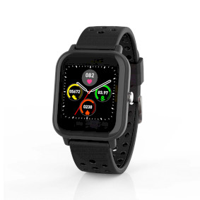Smart Watch | LCD | IP68 | Maximale gebruiksduur: 7200 min | Android™ / IOS | Zwart