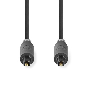 Câble audio optique, TosLink Male, TosLink Male, 1.00 m