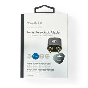 Nedis Cable Audio Stéréo Jack 3.5 mm mâle vers 2x RCA mâle - 1.5 m - Câble  Jack NEDIS sur