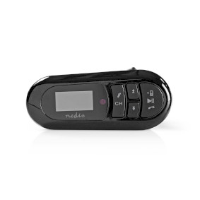 Bil Audio FM-sender | Svanehals | Håndfri opkald | 0.4 " | LCD-skærm | Bluetooth® | 5.0 V DC / 0.5 A | Sort