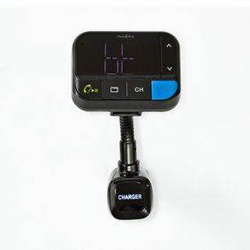 Nedis CATR100BK − Trasmettitore FM per auto Bluetooth / MP3 / 12V +  telecomando