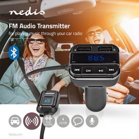 Nedis FM car transmitter voice control - Network & Audio streaming