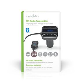 Nedis CATR101BK Car FM Bluetooth Transmitter - Exotique