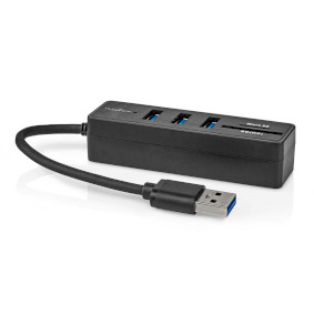 Hub Nedis USB 3.0 + lettore di schede (micro)SD - Hub USB