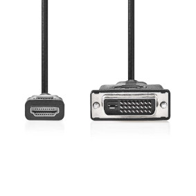 deleyCON 2X Adaptateur HDMI-DVI - HDMI Femelle vers Connecteur DVI-D Mâle  (24+1) (19pol) 1080p Full HD 1920x1200 - Noir : : High-Tech