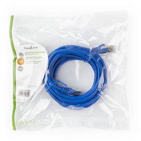 Nedis RJ45 categoría de cable 5e SF/UTP 20 m (azul) - Cable RJ45