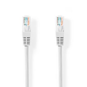 CAT5e Cable | U/UTP | RJ45 Male | RJ45 Male | 10.0 m | Round | PVC | White | Tag