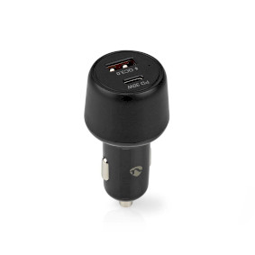 Car Charger | 48 W | 2x 3.0 A | Number of outputs: 2 | Port type: USB-A / USB-C™ | | Automatic Voltage Selection