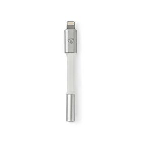 Lightning-Adapter | Apple Lightning 8-Pins | 3,5 mm Female | Verguld | 0.15 m | Rond | Aluminium | Cover Window Box