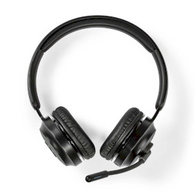 Auriculares para PC | Diadema | Stereo | Bluetooth | Armario Micrófono | Negro