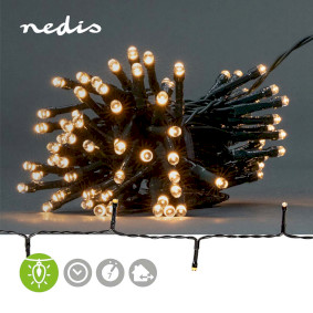 Éclairage de Noël, Corde, 48 LED's, Blanc Chaud, 3.60 m, Effets de  lumière: 7, Intérieur ou extérieur
