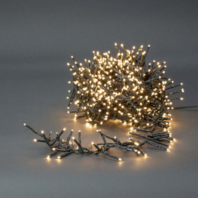 Éclairage de Noël | Groupe | 576 LED's | Blanc Chaud | 4.20 m | Effets de lumière: 7 | Intérieur ou extérieur | Alimentation secteur