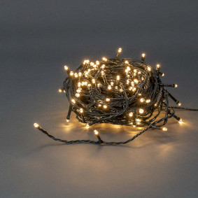 Decoratieve Verlichting | Koord | 120 LED's | Warm Wit | 9.00 m | Licht effecten: 7 | Netvoeding