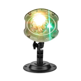 Decorative Light, LED and laser projector, Colourful LED and green laser, Indoor & Outdoor