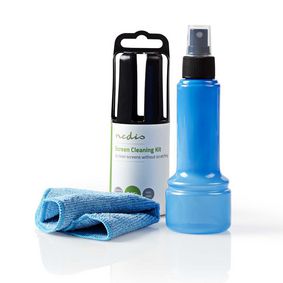 Screen Cleaner | Spray | 150 ml | Notebook / Smartphone / Tablet / TV Screen | Wiper included