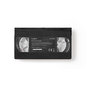 VHS-Reinigingscassette | 20 ml | VHS-Koppen | Zwart