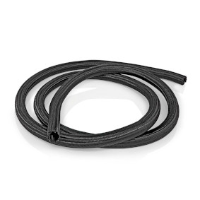 Cable Management | Sleeve | 2.00 m | 1 pcs | Maximum cable thickness: 15 mm | Nylon | Black