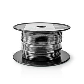 Coax cable on reel