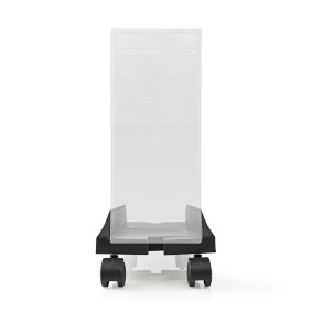 Asztali számítógép állvány | állítható szélesség / Dönthető Forgatható | 14.5 - 24.2 cm | 20 kg | Fém / Műanyag | Fekete
