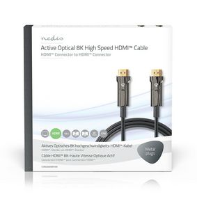 Nedis cordon HDMI 2.1 compatible 8K (1 mètre) - HDMI - Garantie 3