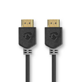 Câble ultra haute vitesse HDMI | HDMI™ Connecteur | HDMI™ Connecteur | 8K@60Hz | 48 Gbps | 3.00 m | Rond | 6.7 mm | Anthracite | Boîte