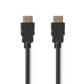 Ultra High Speed ​​HDMI ™ kabel | HDMI™ Kontakt | HDMI™ Kontakt | 8K@60Hz | 48 Gbps | 1.00 m | Rund | 6.0 mm | Svart | Låda