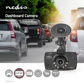 Penetrate raid Peeling Dash Cam | 1080p@30fps | 12.0 MPixel | 2.7 " | LCD | Parking sensor |  Motion detection | Dark Grey