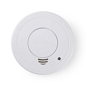 Smoke Alarm | Battery Powered | Battery life up to: 1 year | EN 14604 | With pause button | With test button | 85 dB | ABS | White