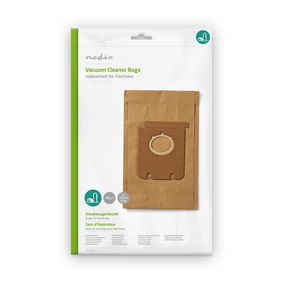 Vacuum Cleaner Bag | 10 pcs | Paper | Most sold for: Electrolux | Brown