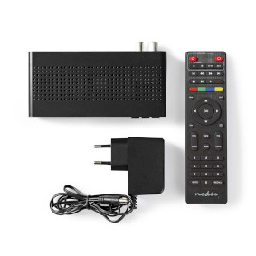 DVB-T2 Receiver, Free To Air (FTA), 480i / 480p / 576i / 576p / 720p /  1080i / 1080p, H.265, 1000 Channels, Parental control, Electronic  program guide, Remote controlled