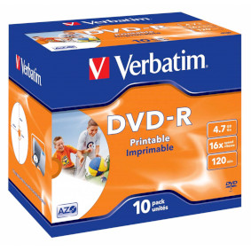DVD-R 4.7 GB 16x 10 pcs