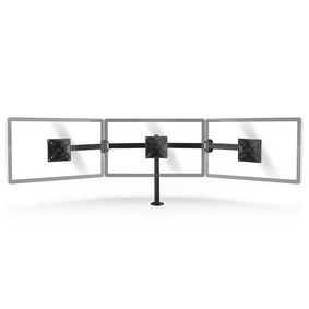 Desk Monitor Mount | 3 Skjermer | 14 - 24 " | 75x75 / 100x100 | Full Motion