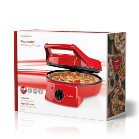 FORNETTO PIZZA MAKER D.30CM 1200W STR ACC.ROSSO