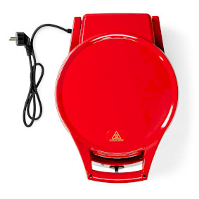 FORNETTO PIZZA MAKER D.30CM 1200W STR ACC.ROSSO