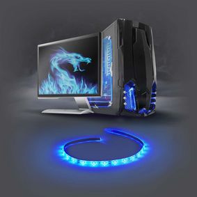 blue gaming light