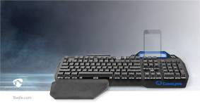 Wired Gaming Keyboard, USB, Mechanical Keys, RGB, US International, US  Layout, USB Powered, Power cable length: 1.70 m