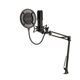 Herní Mikrofon | Pro použití: Notebook / Stolní | USB-A | Vypínač | POP Filter